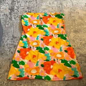 Princess Polly floral tube dress